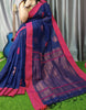 Dhivyasree -The Pure light Khadi Cotton Saree