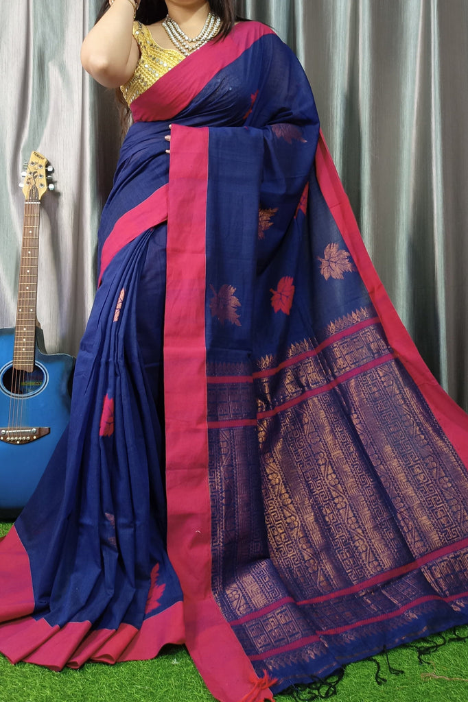 Dhivyasree -The Pure light Khadi Cotton Saree