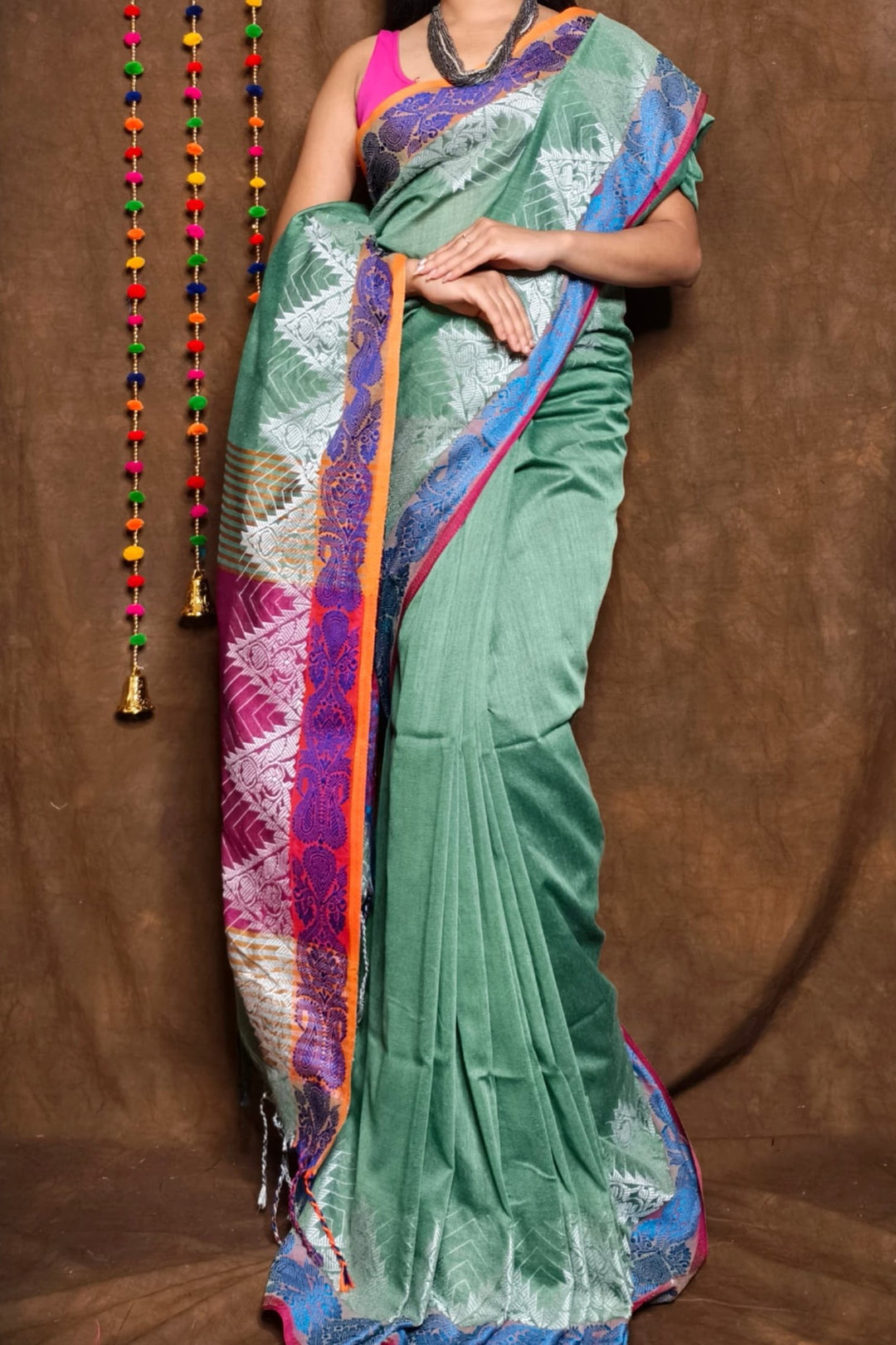 Divija -The True Winner Khadi Cotton Saree