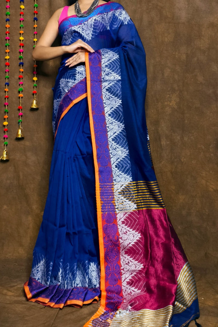 Divija -The True Winner Khadi Cotton Saree