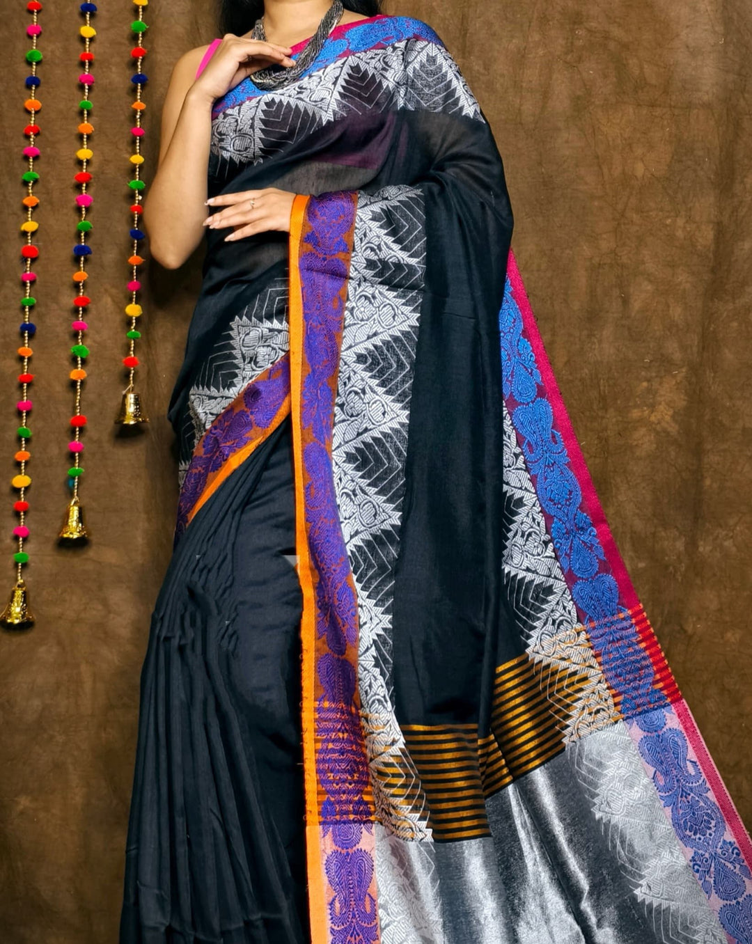 Divija -The True Winner Khadi Cotton Saree