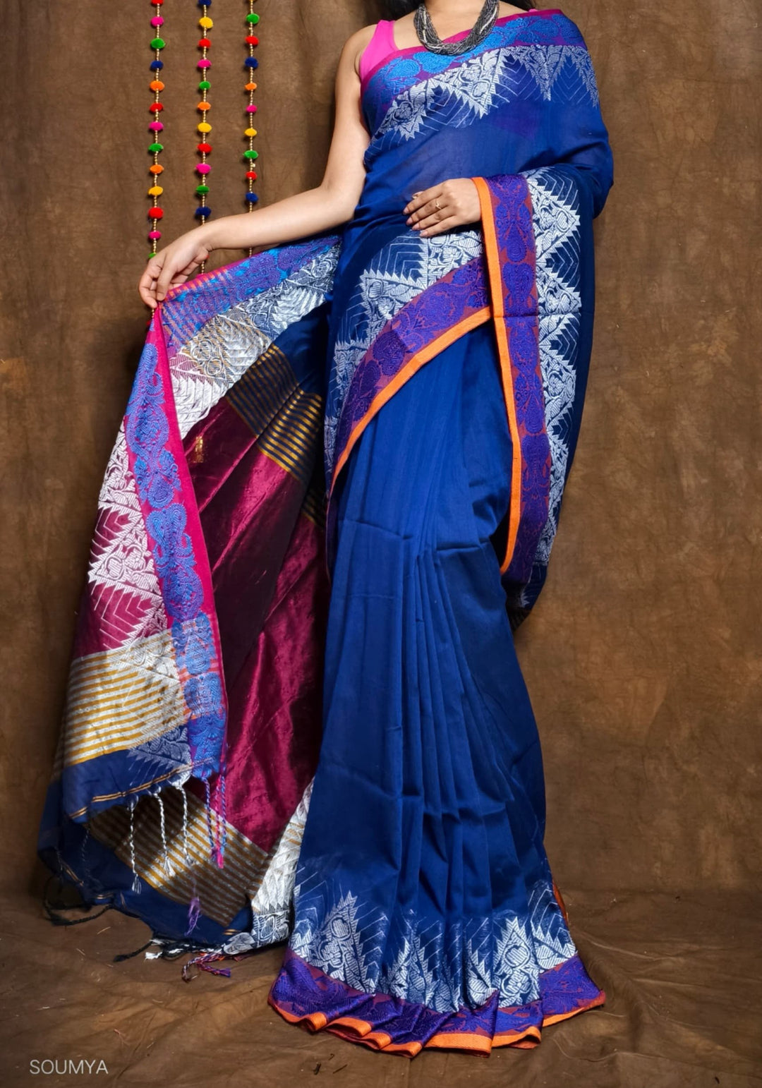 Divija -The True Winner Khadi Cotton Saree