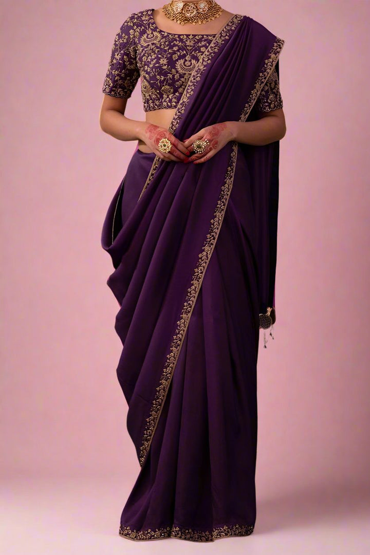 Jingle Bells Silk Saree