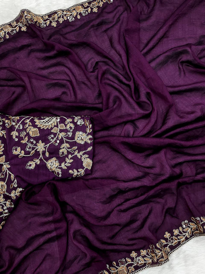 Jingle Bells Silk Saree