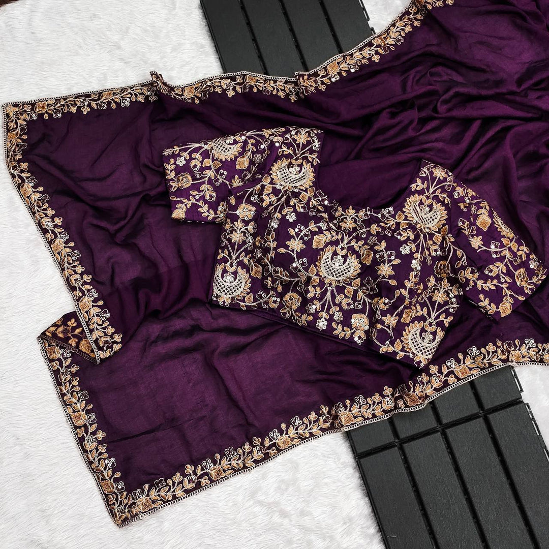 Jingle Bells Silk Saree