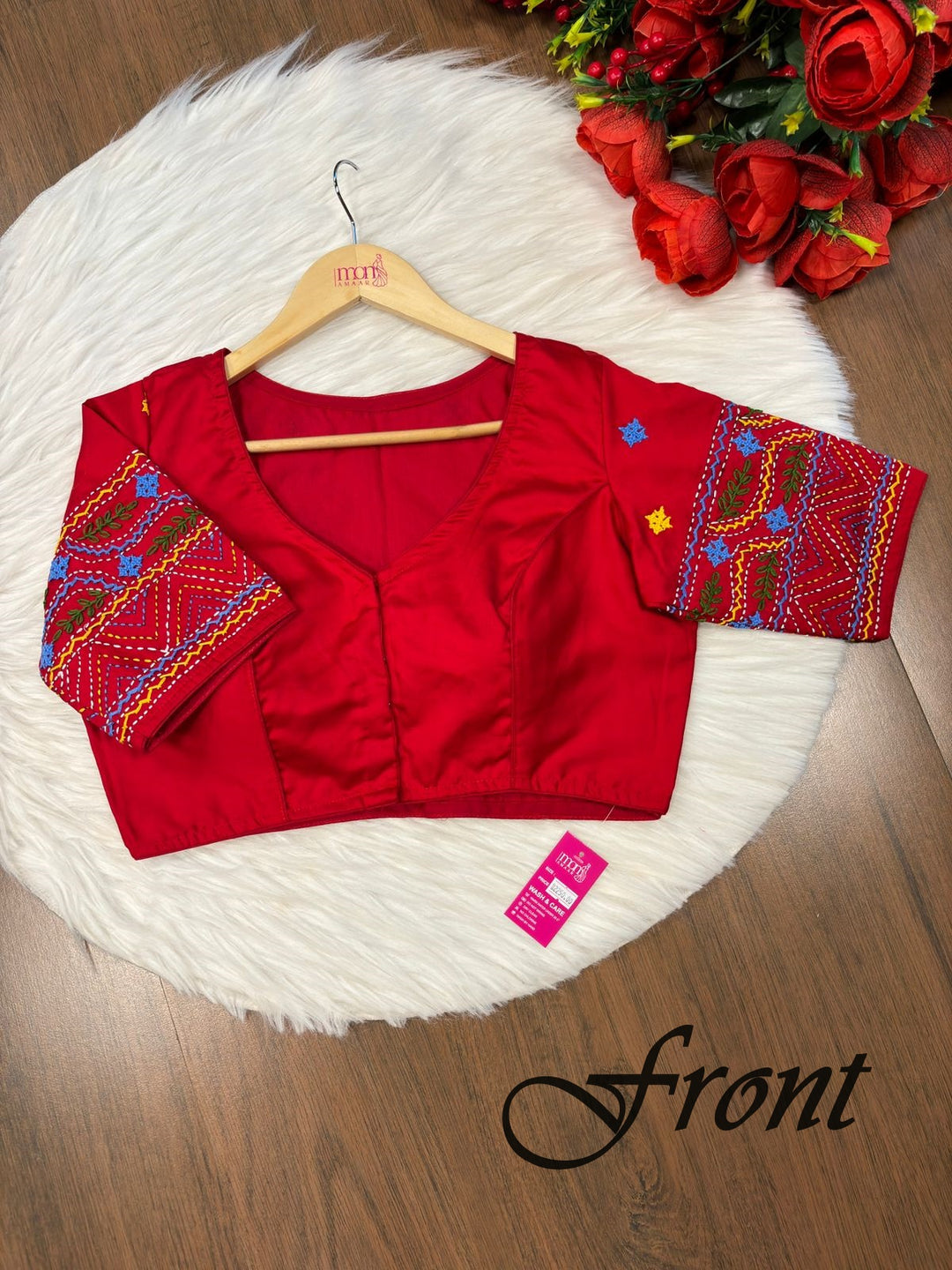 Colors Of Embroidery - Designer Blouse