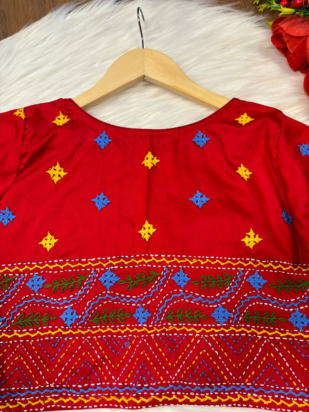 Colors Of Embroidery - Designer Blouse