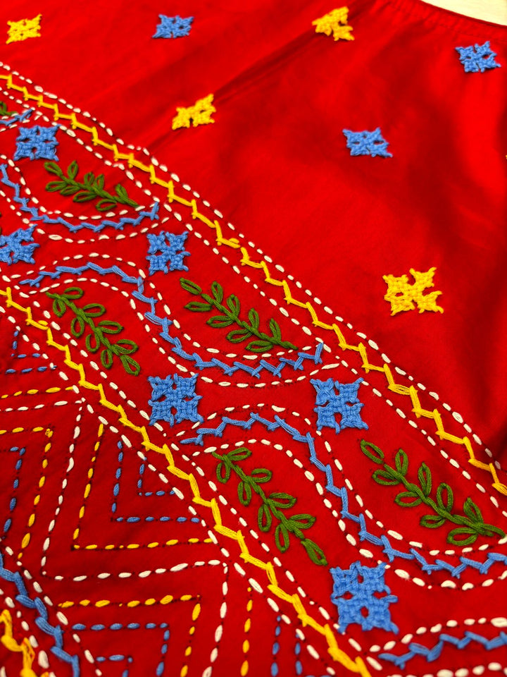 Colors Of Embroidery - Designer Blouse