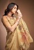 Royal Queen- Zari based Crushed Tissue Saree