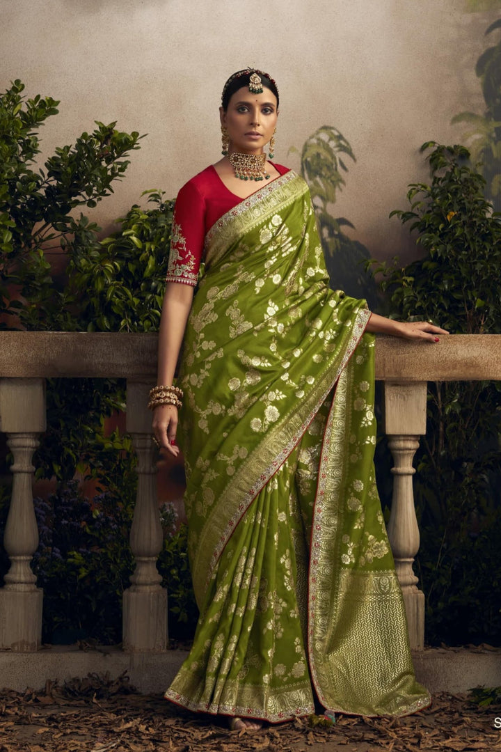 Srimati-Fancy Dola Silk Saree