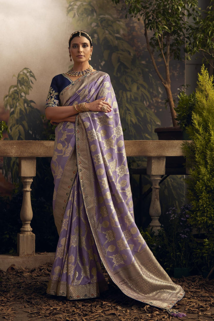 Srimati-Fancy Dola Silk Saree