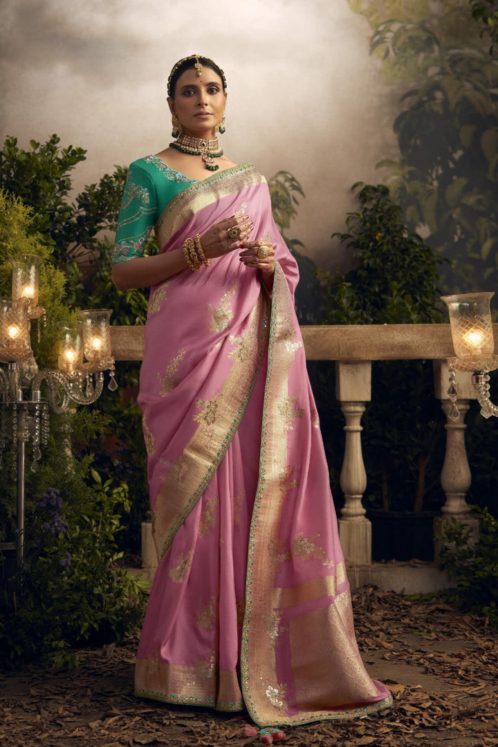 Srimati-Fancy Dola Silk Saree