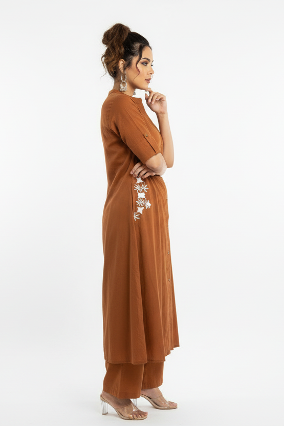 Inspired Artist Cotton Kurti Set