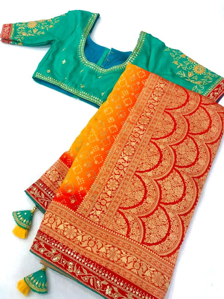 Vrindavaneshvari- Premium Saree