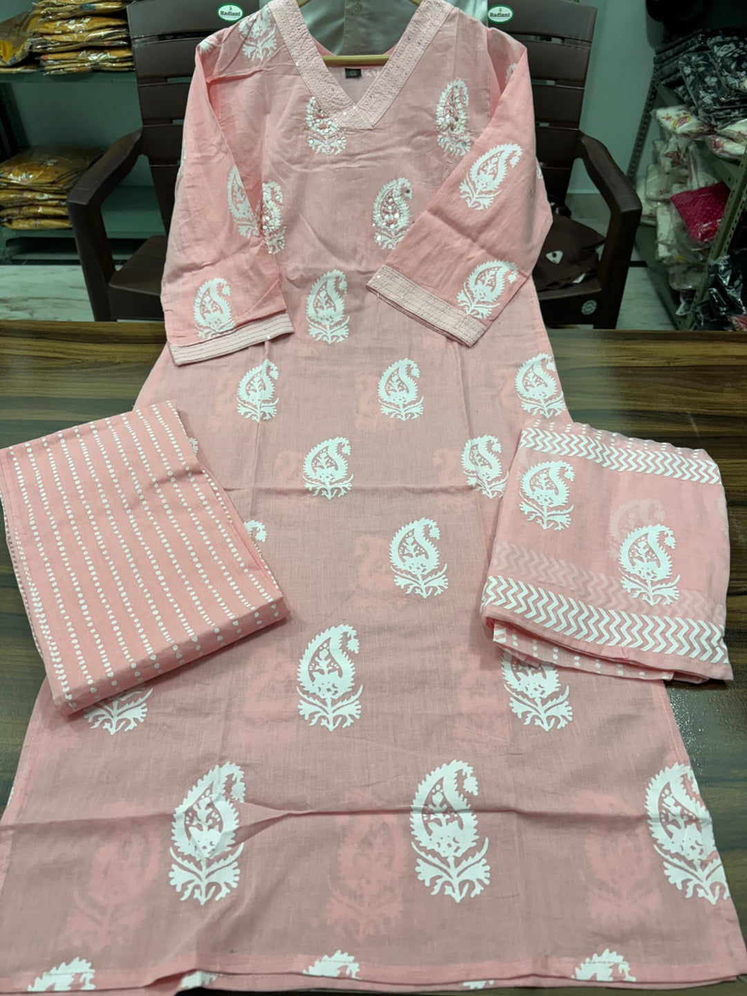 Something New Cotton Kurti Set