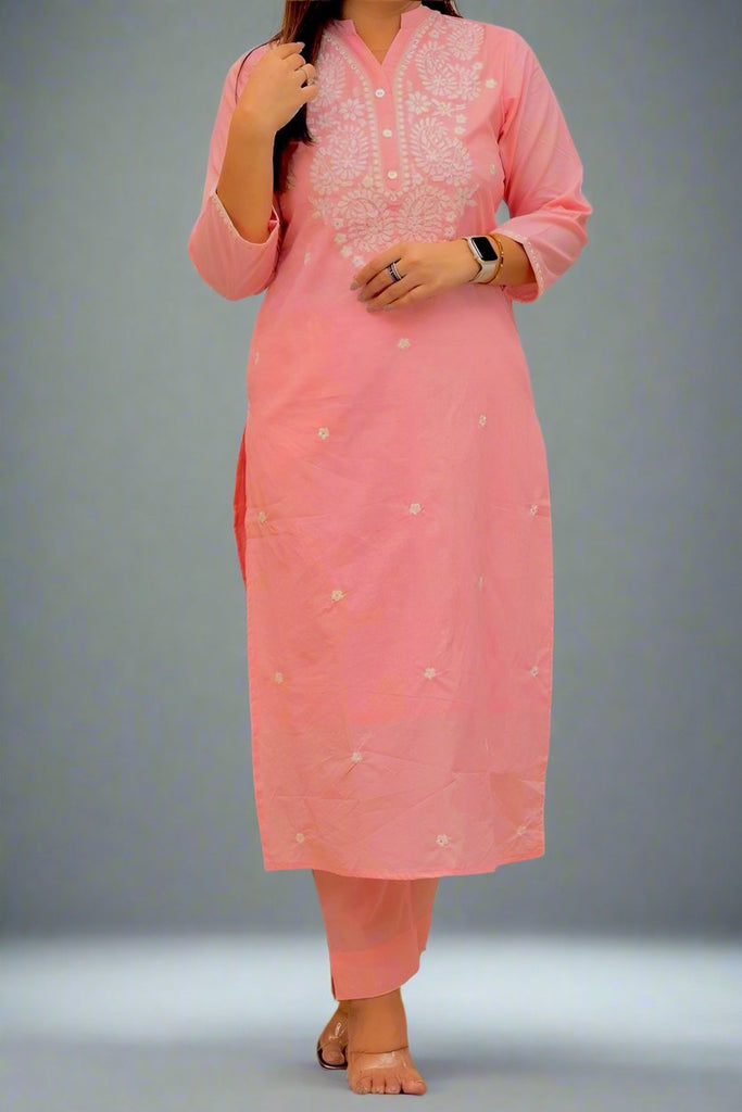 Soul Wisdom Cotton Kurti Set