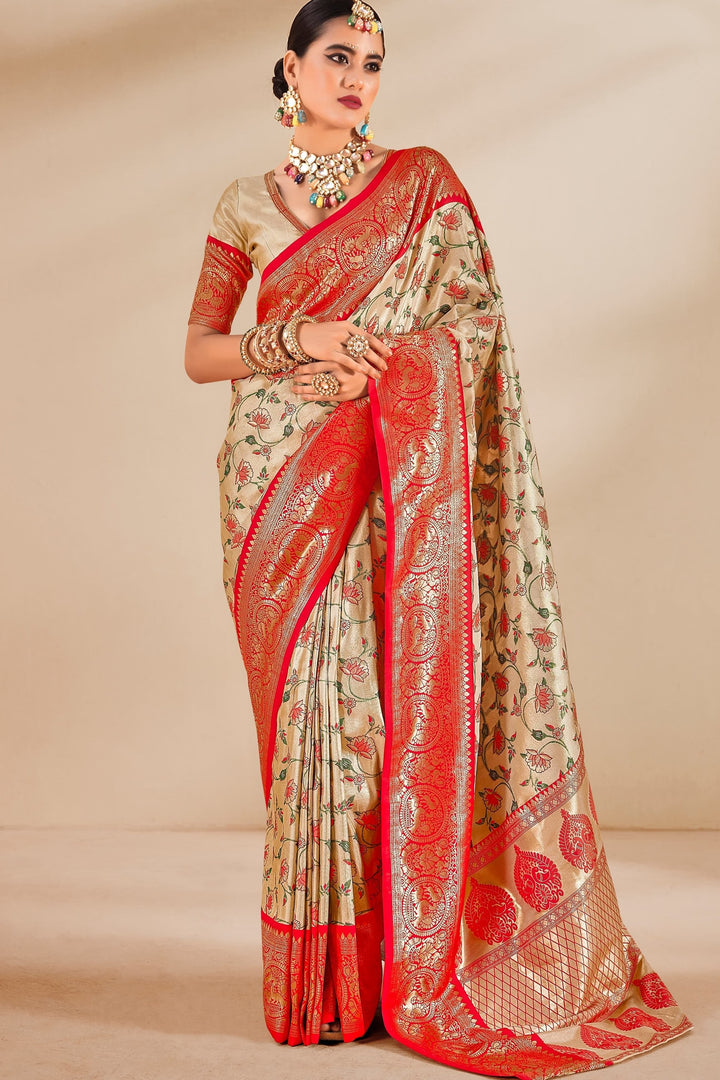 Wonderful Tonight Tissue Silk Saree