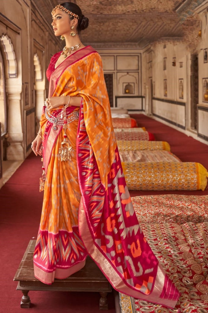 My Lucky Star Patola Silk Saree