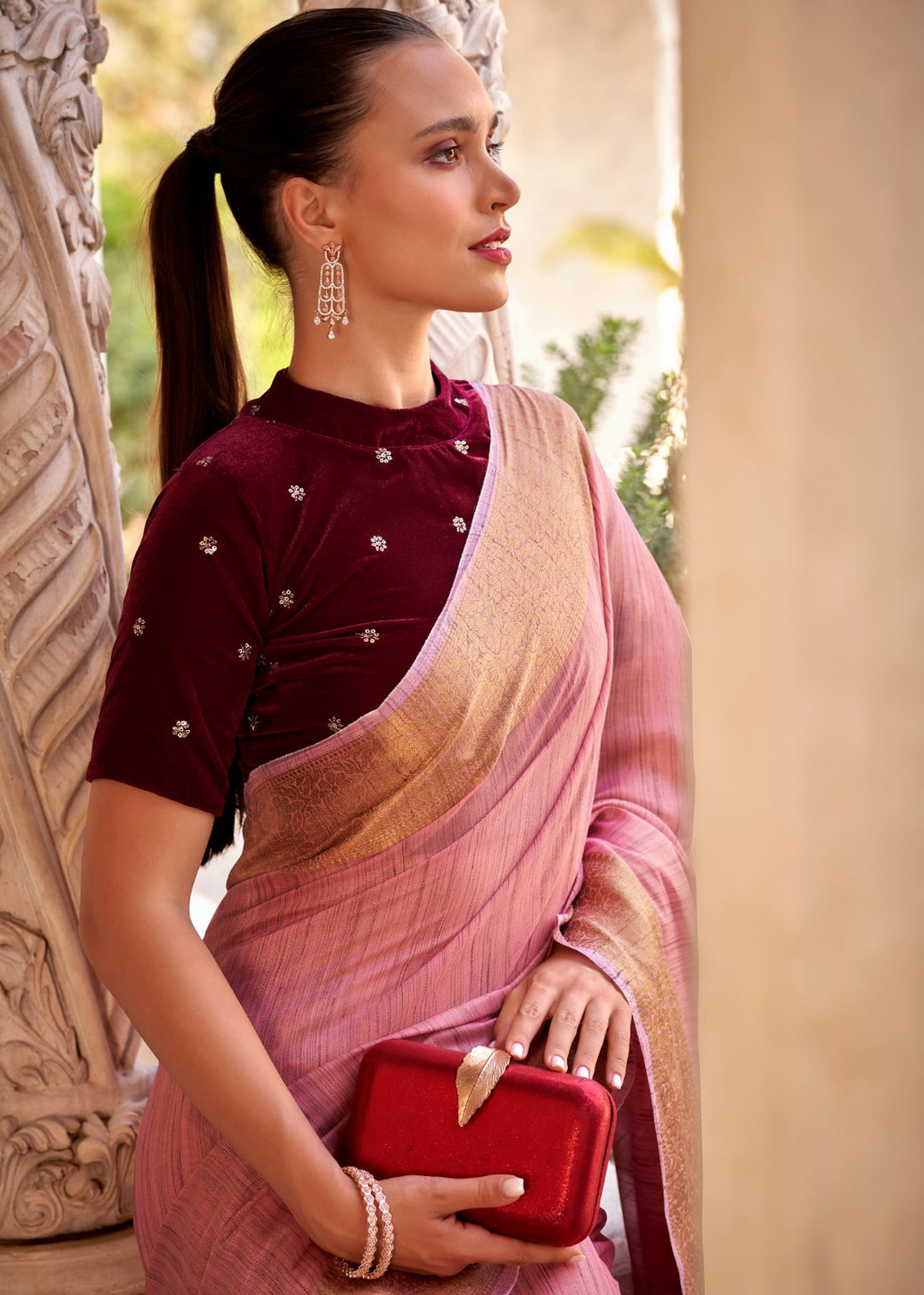 Classic Never Fades Tissue Linen Silk Saree