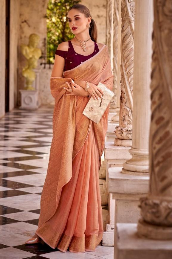 Classic Never Fades Tissue Linen Silk Saree