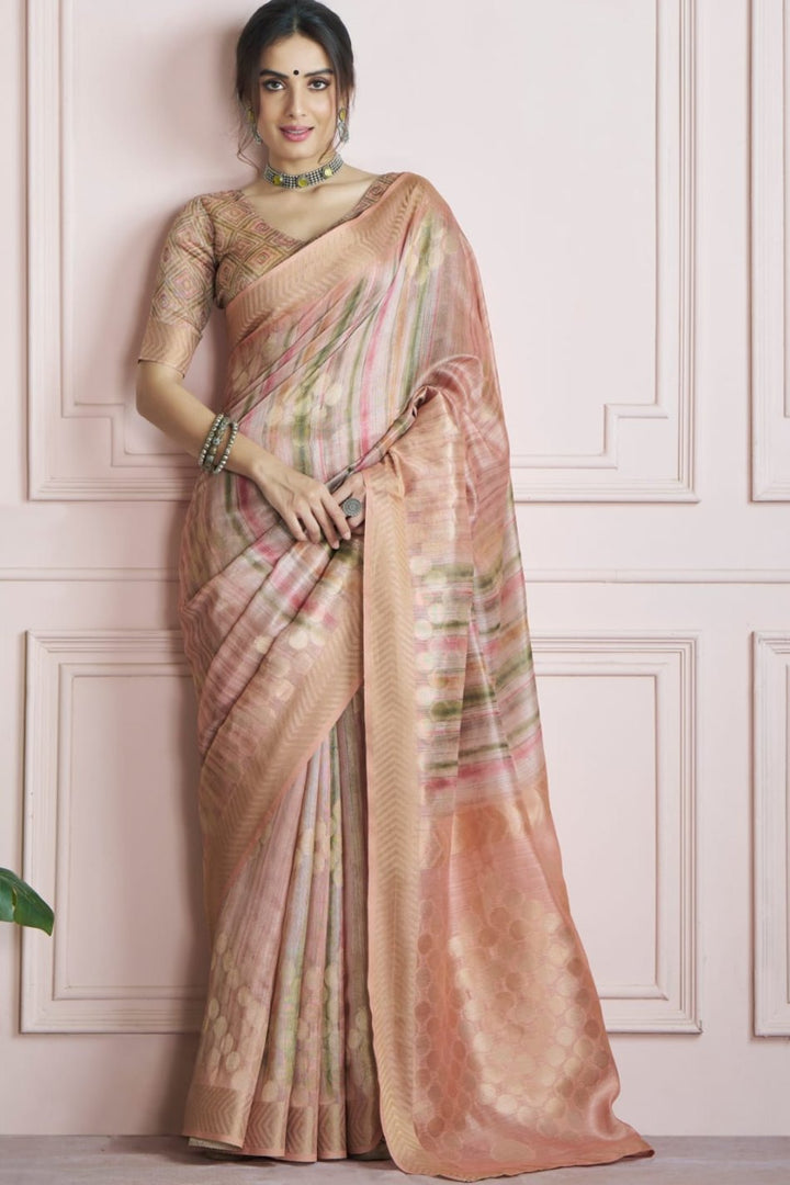 Symbol Of Feminine Khadi Silk Saree