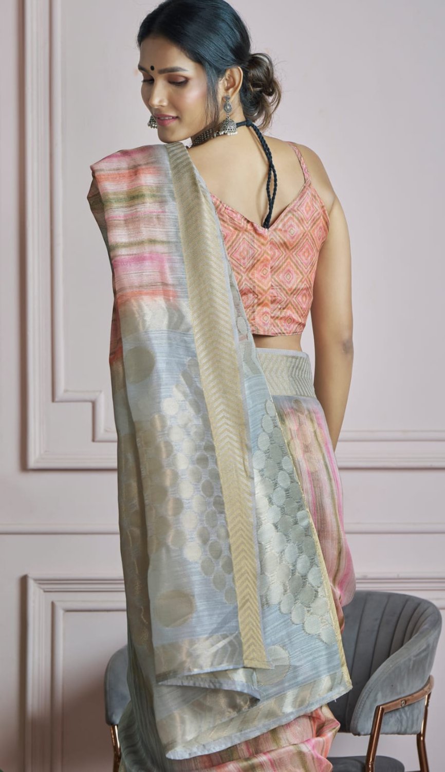 Symbol Of Feminine Khadi Silk Saree