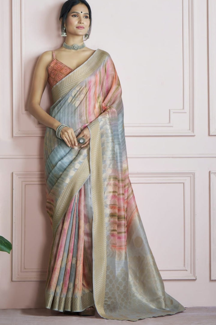 Symbol Of Feminine Khadi Silk Saree