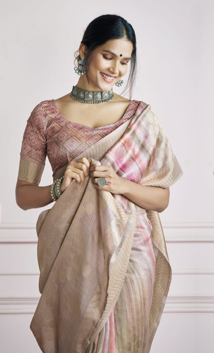 Symbol Of Feminine Khadi Silk Saree