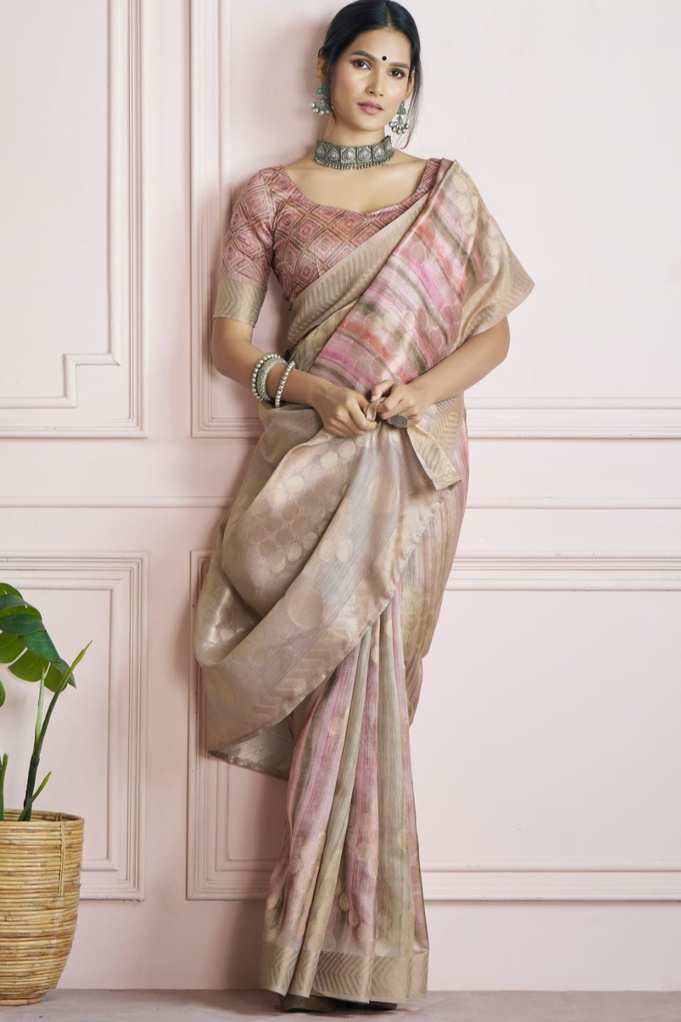 Symbol Of Feminine Khadi Silk Saree