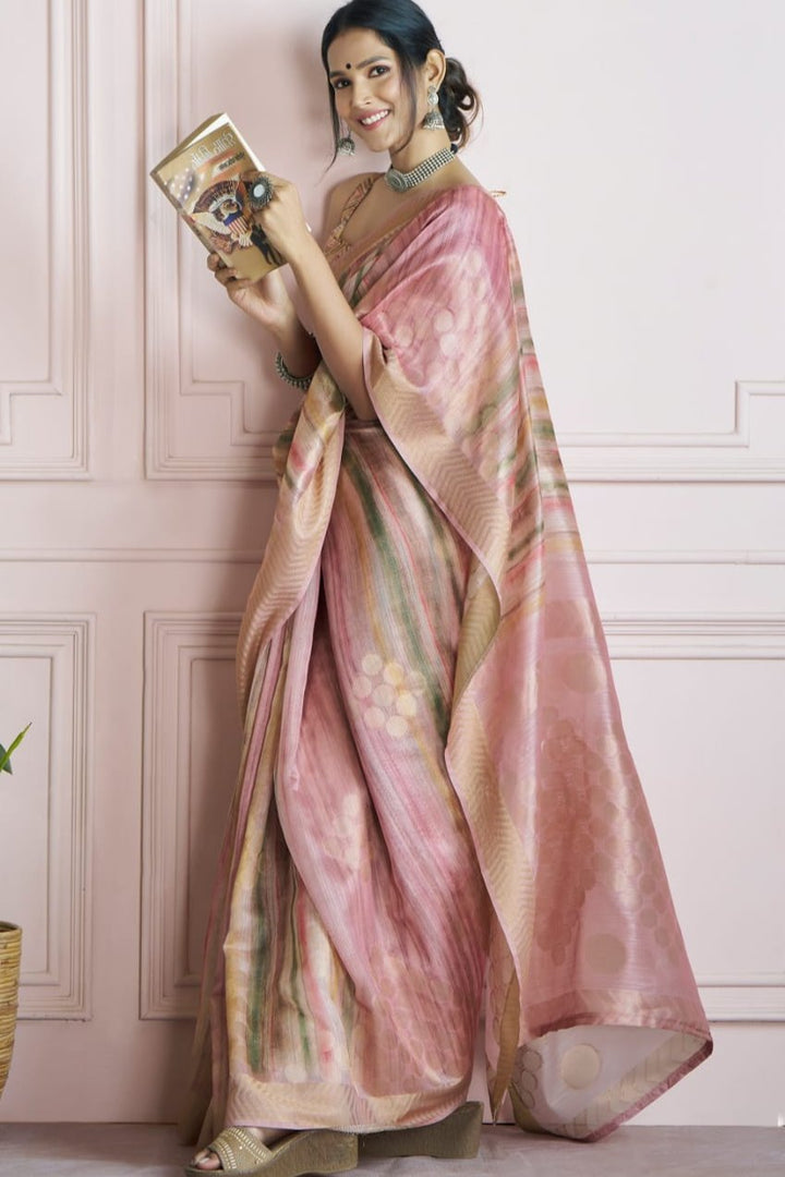 Symbol Of Feminine Khadi Silk Saree