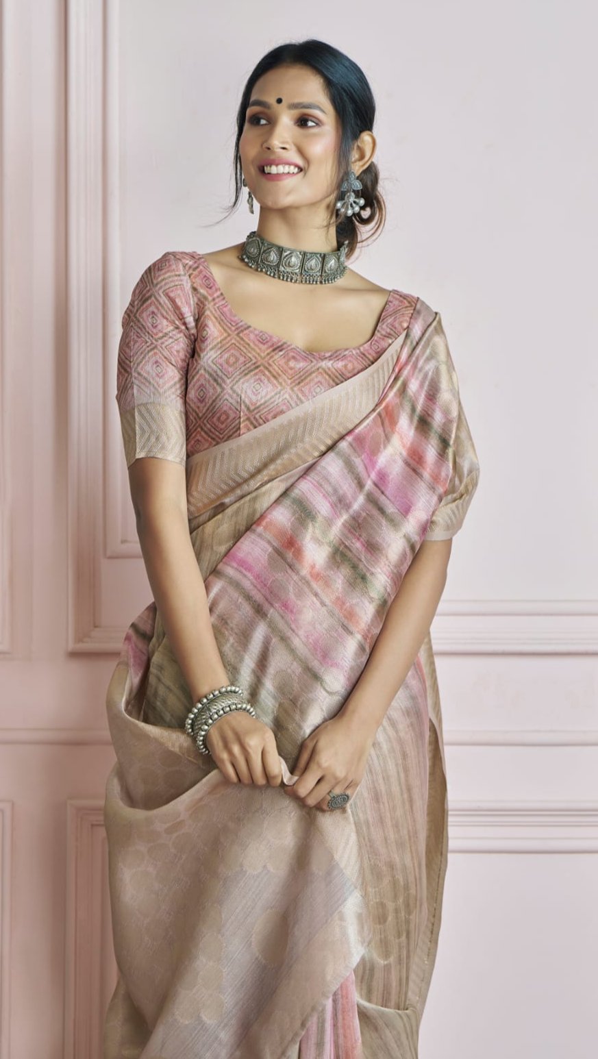 Symbol Of Feminine Khadi Silk Saree