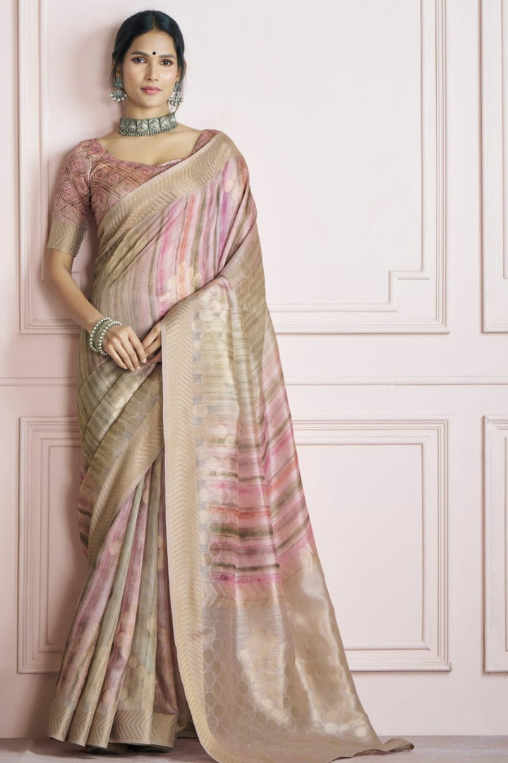 Symbol Of Feminine Khadi Silk Saree