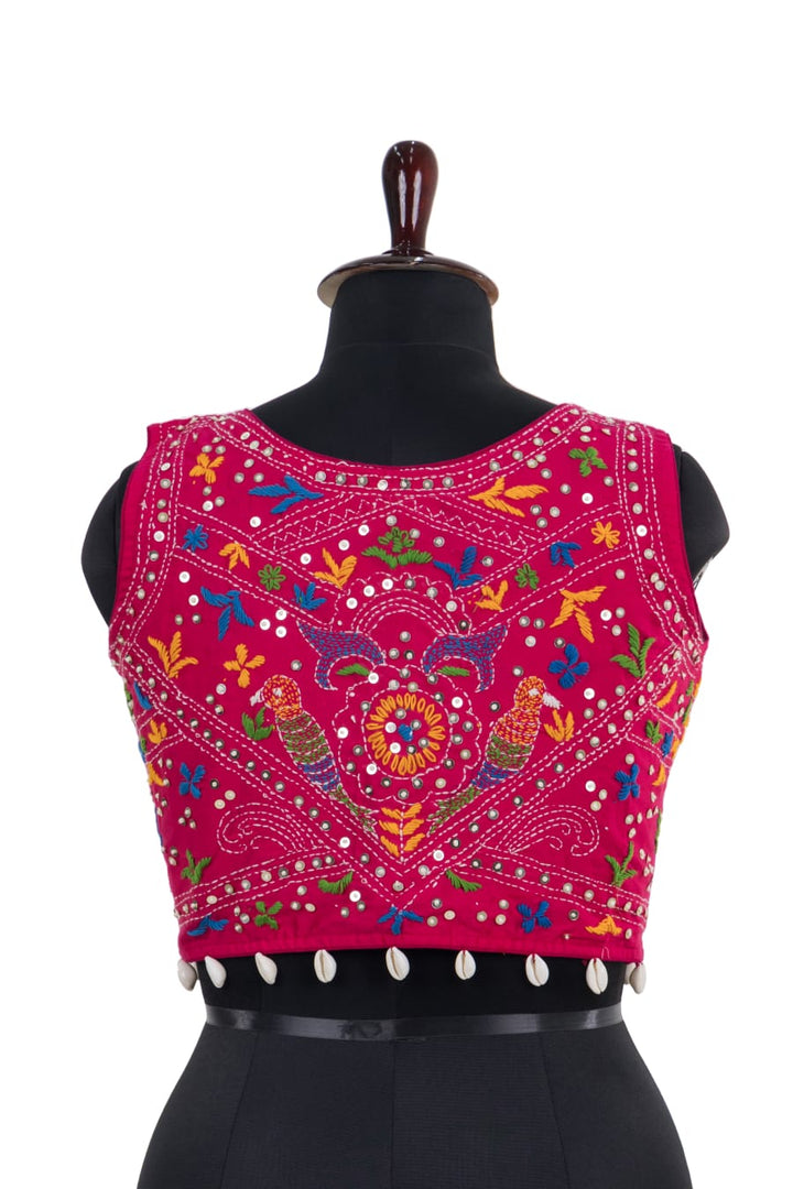 Kantha Raag- Designer Blouse With Handwork