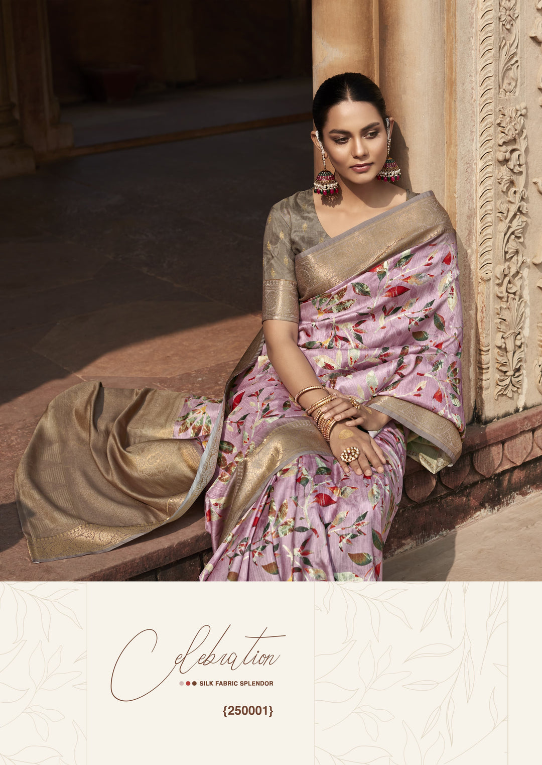 A Drape To Flaunt Fancy Silk Saree