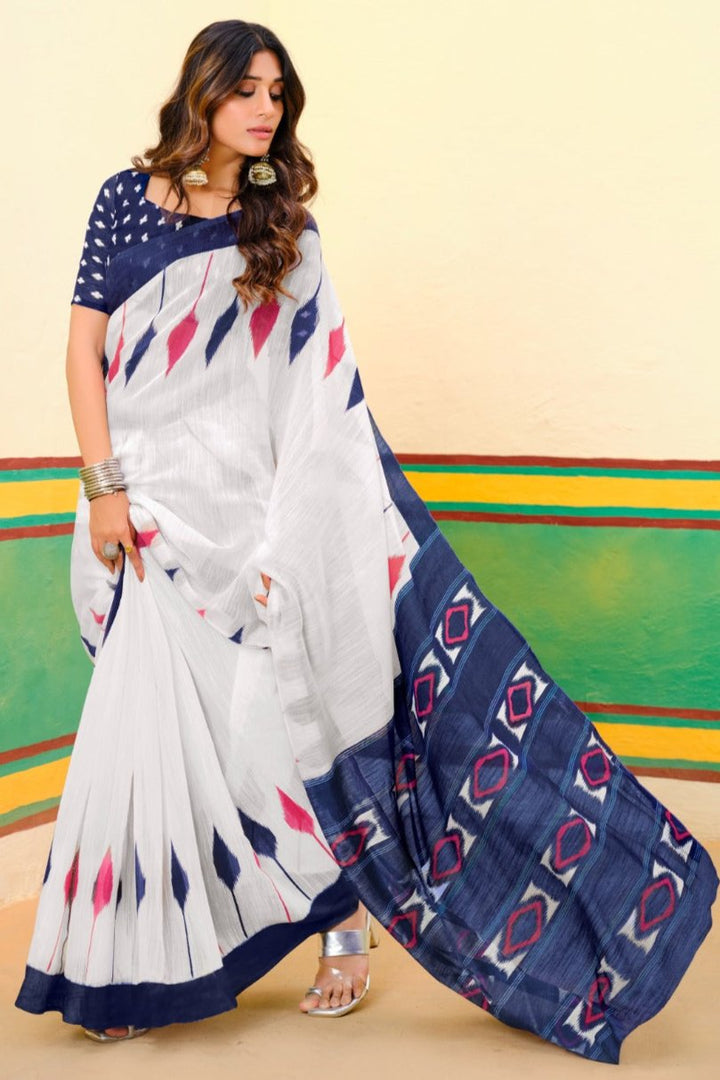 Be True To You Mulmul Cotton Saree