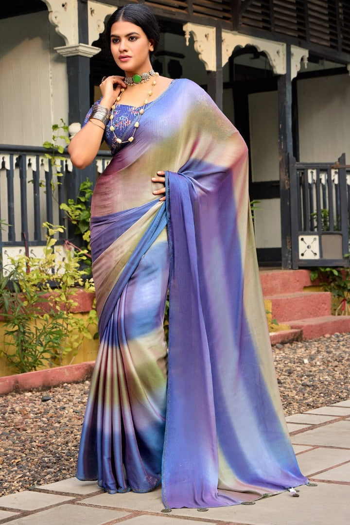 Feminine Sprit Chiffon Saree