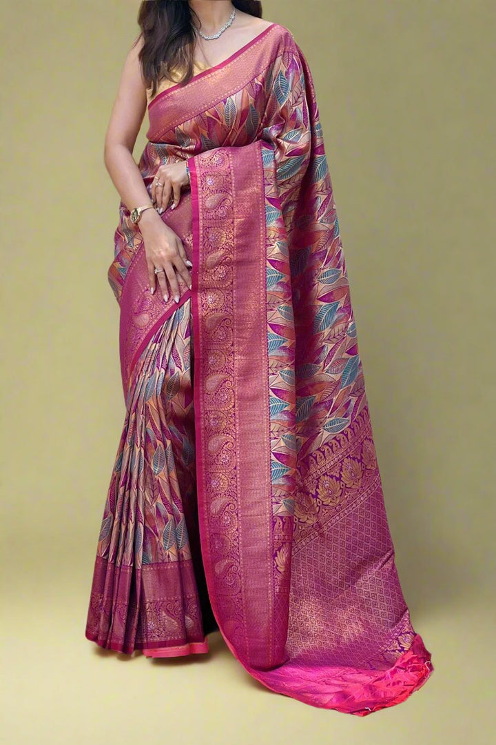 Fashioning Dreams Kanchipattu Silk Saree