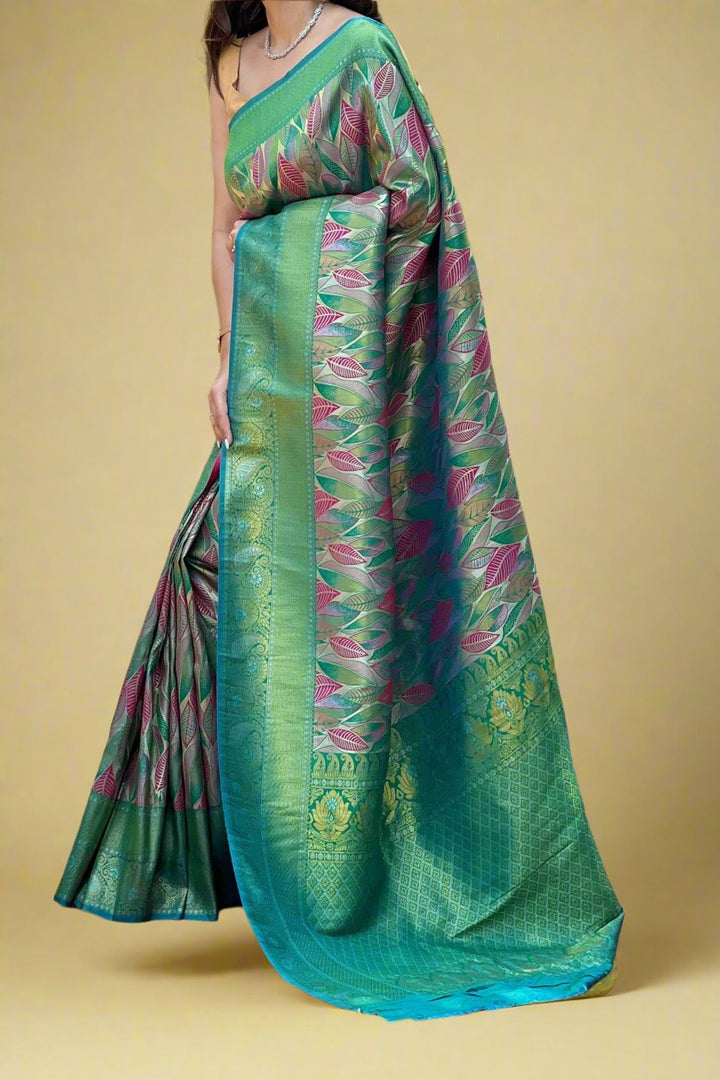 Fashioning Dreams Kanchipattu Silk Saree