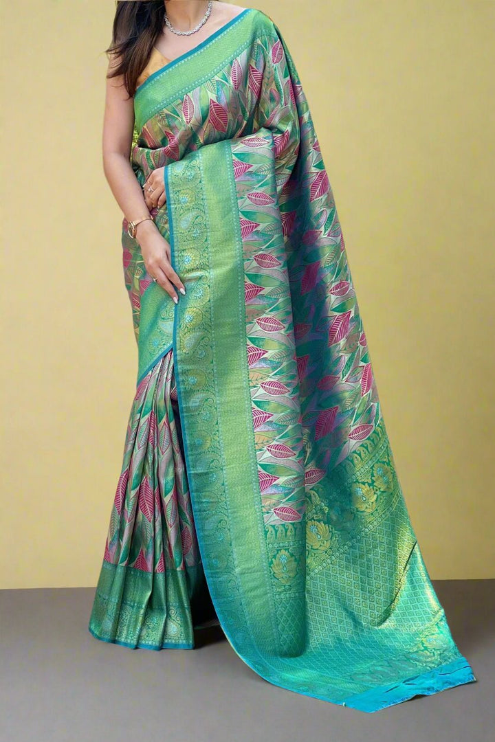 Fashioning Dreams Kanchipattu Silk Saree