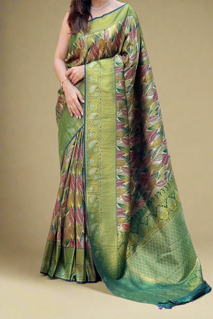 Fashioning Dreams Kanchipattu Silk Saree