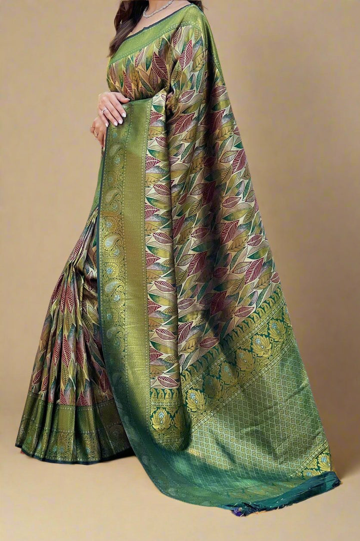 Fashioning Dreams Kanchipattu Silk Saree