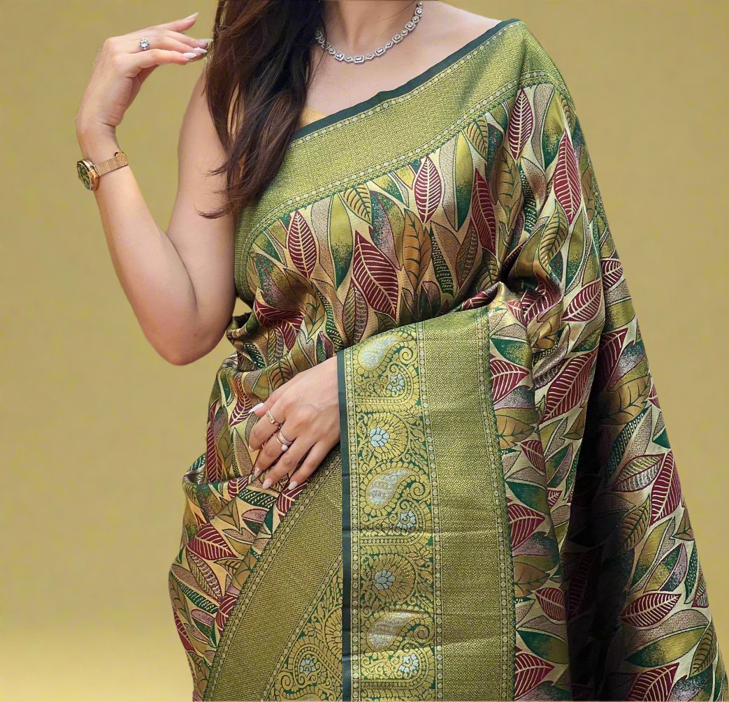 Fashioning Dreams Kanchipattu Silk Saree