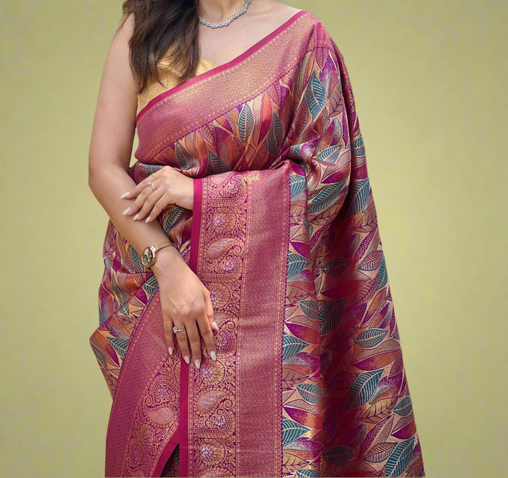 Fashioning Dreams Kanchipattu Silk Saree