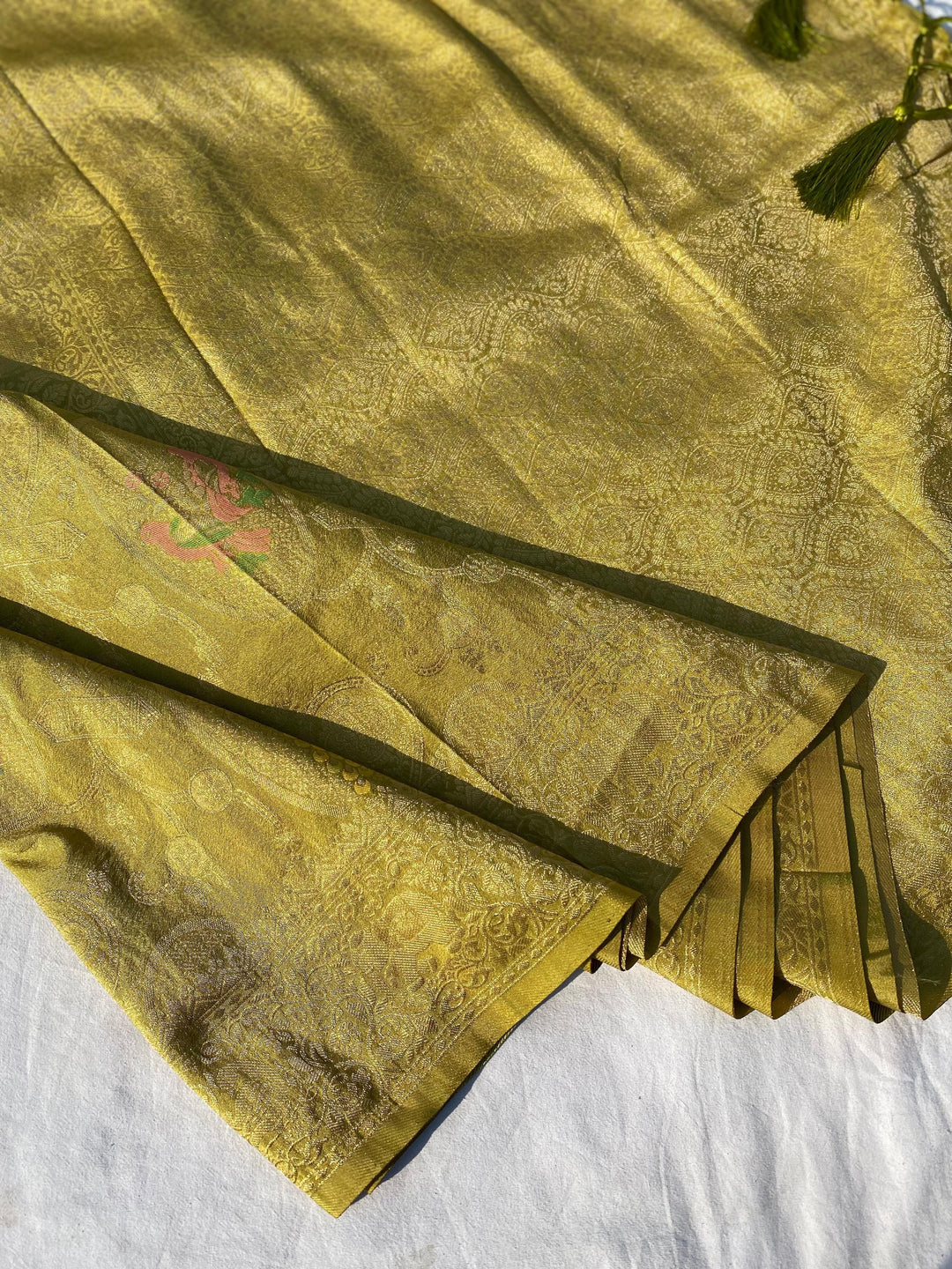 Shape Your Story Banarasi Matka Silk Saree