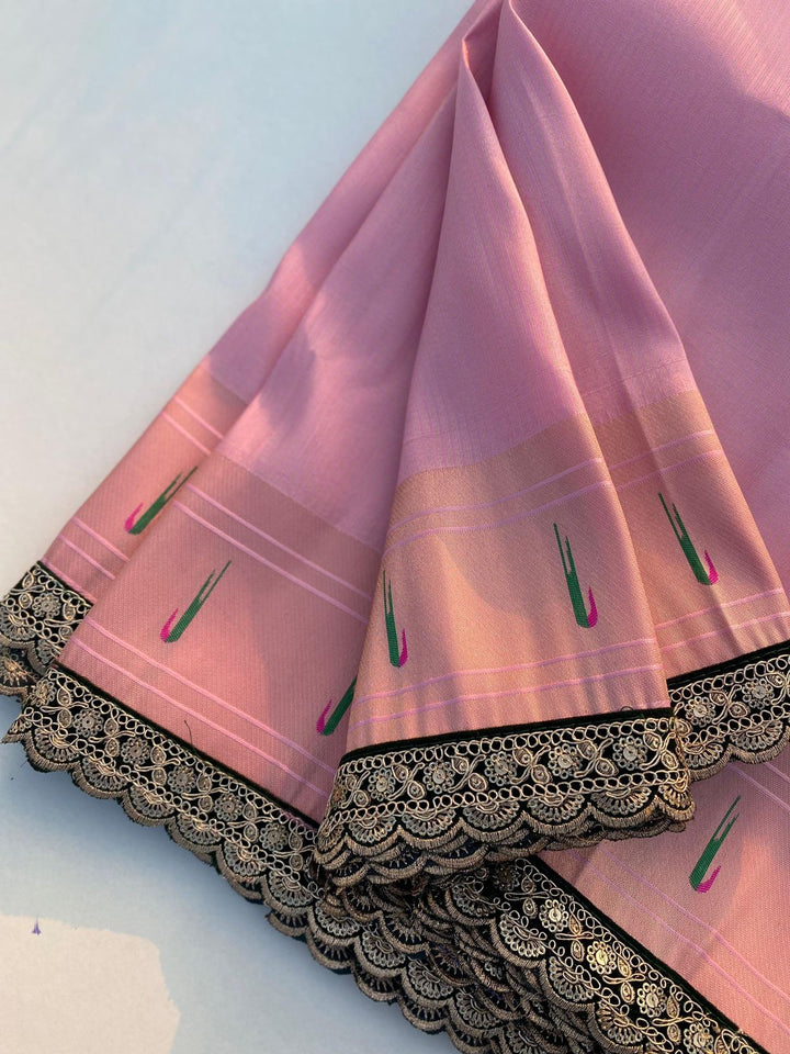 Poem Of Nature Paithani Silk Saree