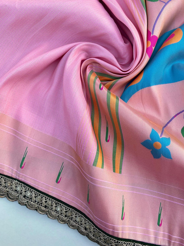 Poem Of Nature Paithani Silk Saree