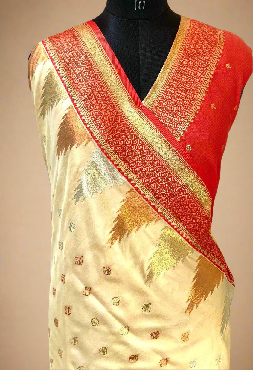 Swirls Of Culture Kanchipuram Silk Saree