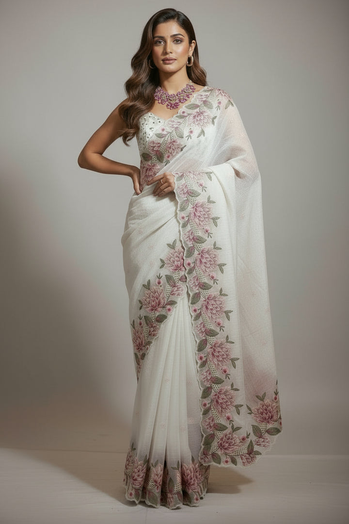 Just Like The Season Crush Silk Saree