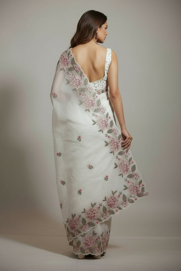 Just Like The Season Crush Silk Saree