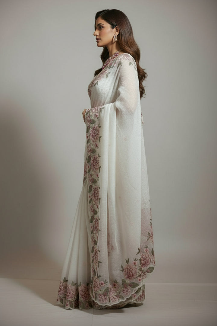 Just Like The Season Crush Silk Saree